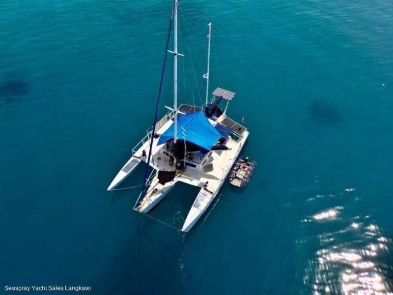 Buehler Trimaran for sale in Langkawi, with SYS Yacht Sales.