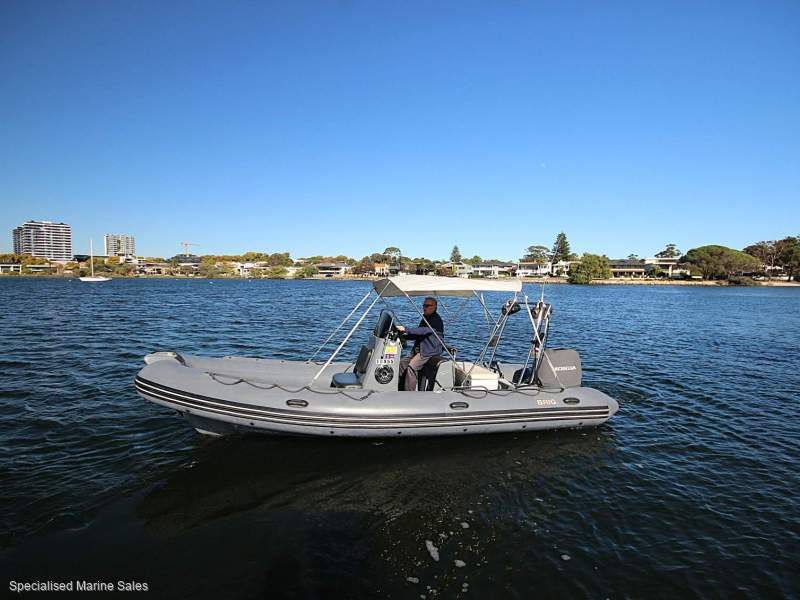Brig Falcon 620H *** HYPALON RIB inc TRAILER *** $42,000 ***