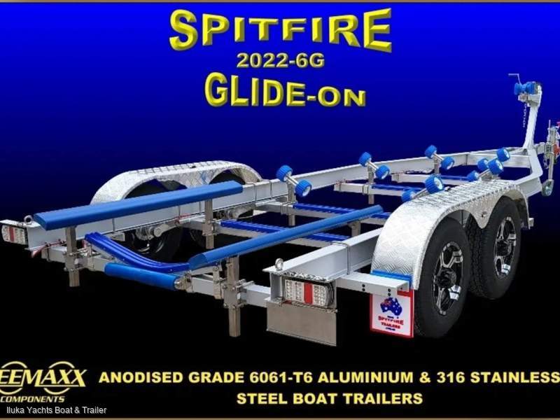 NEW Spitfire Aluminium Boat Trailer Dual Axel