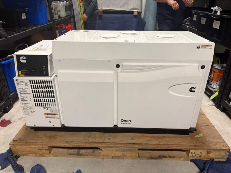 2 Cummins 22.5 kW Marine Generators