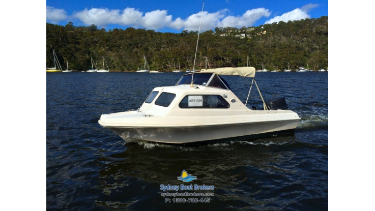 Swiftcraft Seagull Half-Cabin Trailer Boat For Sale, 1988 ...